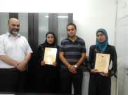 بالصور: مدرسة طوماشين الثانوية باللد تتوج طلابها المتفوقين في نهاية السنة الدراسية